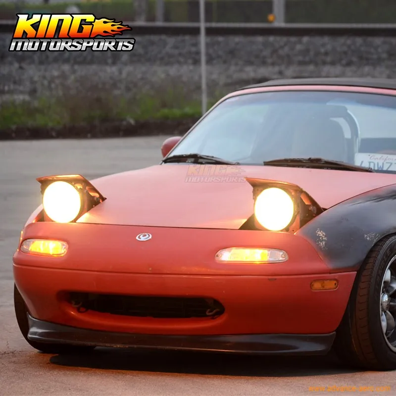 Подходит для 90-97 Mazda Miata MX-5 Gv Тип 2 стиль передний бампер спойлер PU