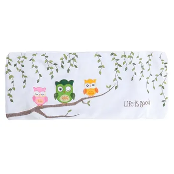 

1pc Air Conditioner Dust Cover Durable Printed Embroidered Protective Elastic Decoration Dustproof Cover