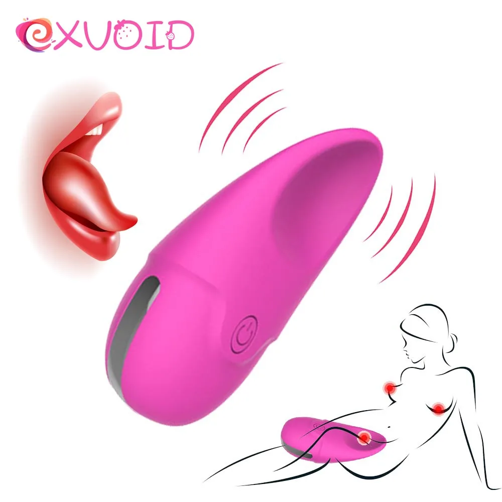 Вибратор для языка EXVOID бриллиантовый стимулятор лизания клитора вибраторы секс