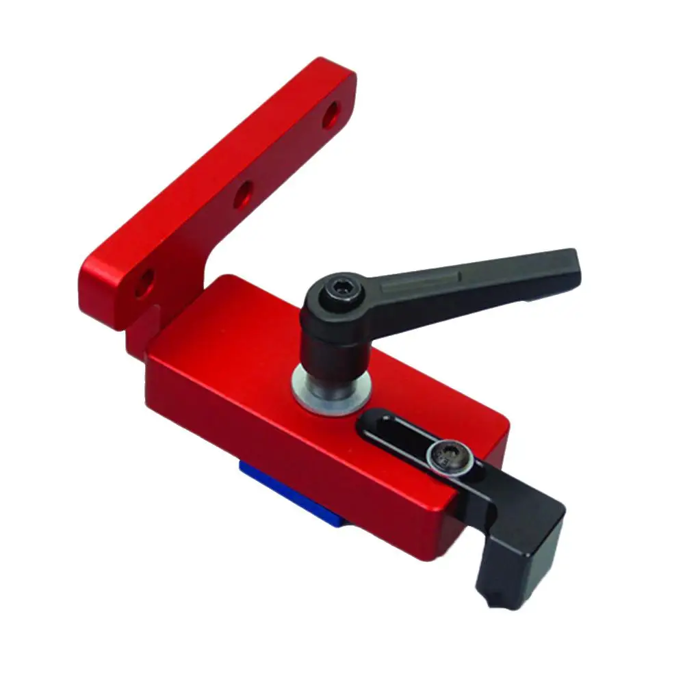 

2Pcs Model 45 Woodworking Chute Dedicated Limiter Standard T Slot Miter Track Stopper Stopper Woodworking Positioning Limiter