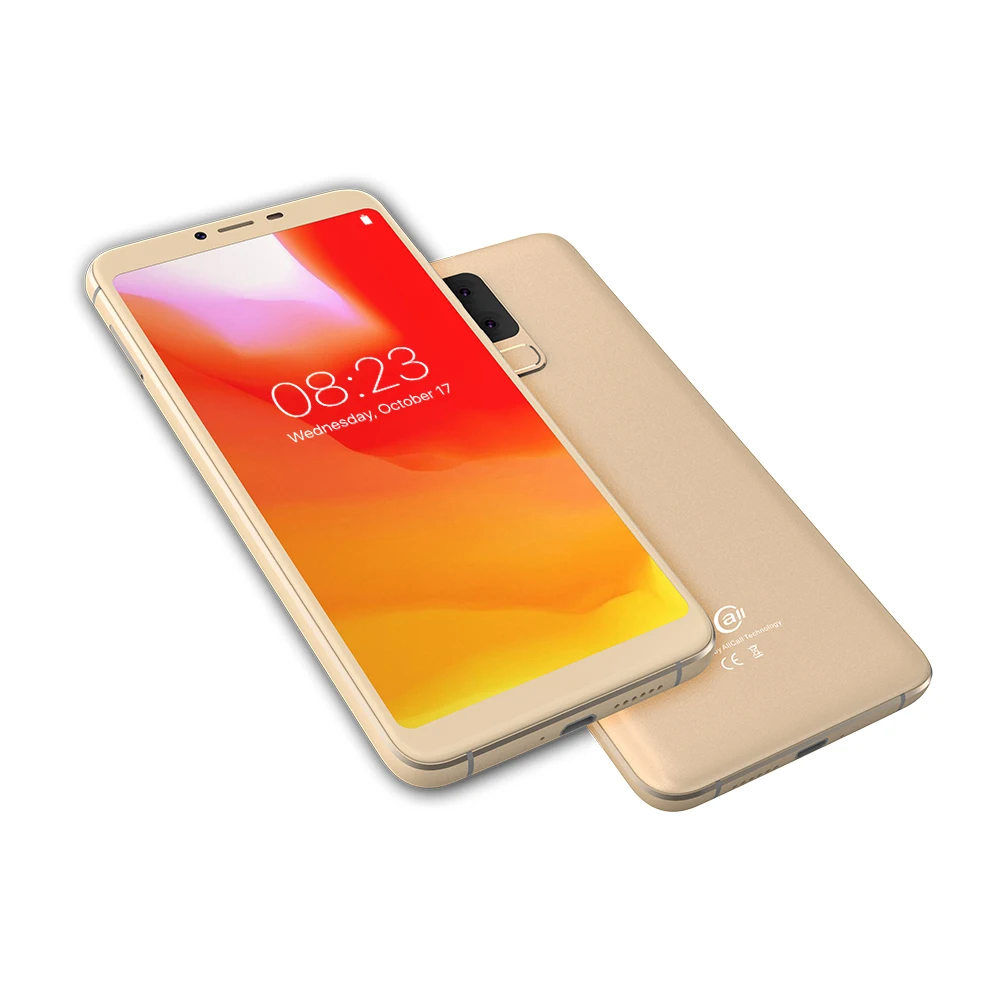 AllCall S5500 мобильный телефон 5,99 дюймов Android 8,1 2+16GB 5500 мАч батарея MTK6580M 4 ядра 13MP камера OTG 3G смартфон