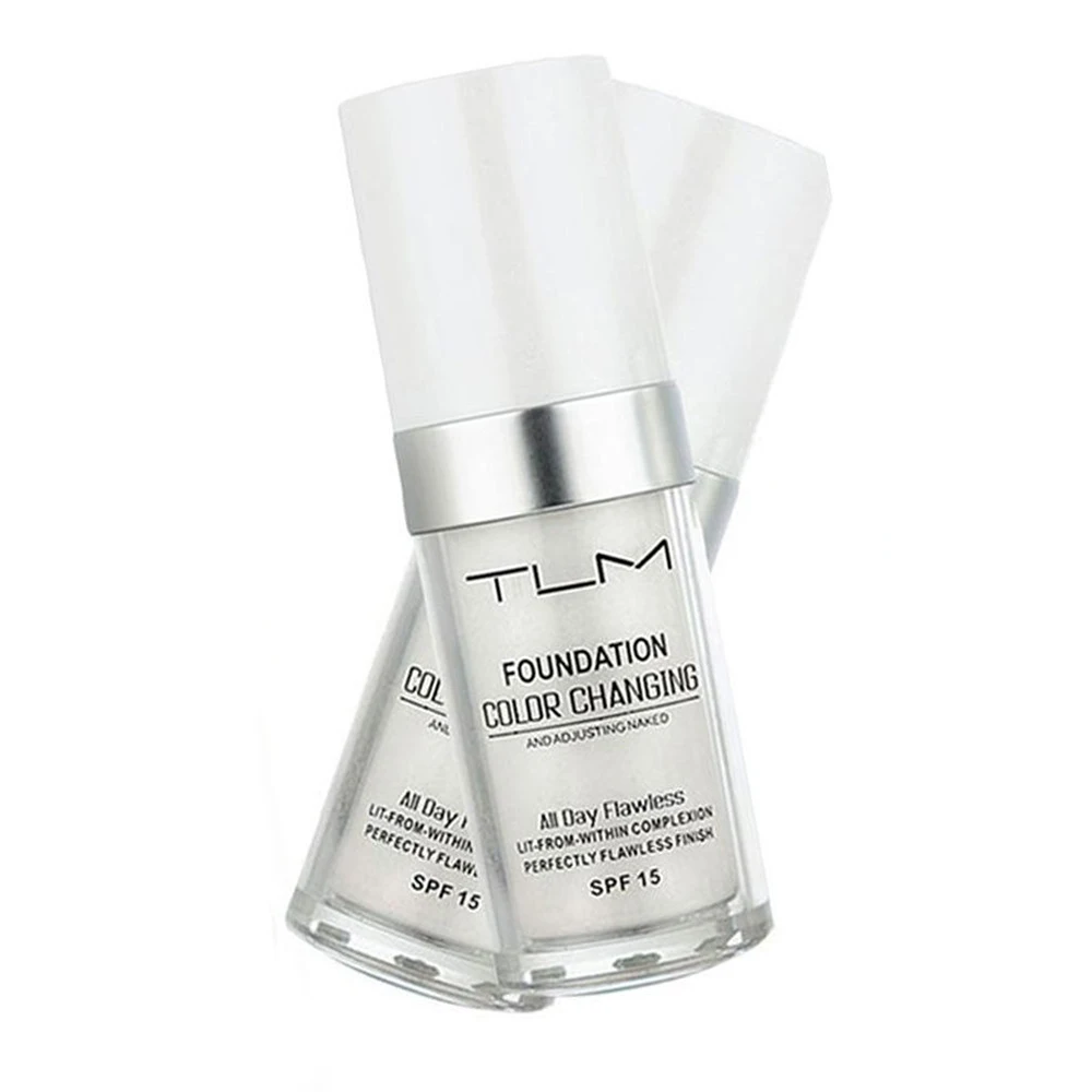 

30ml Magic Color Changing Foundation Makeup Change To Your Skin Tone Nude Liquid