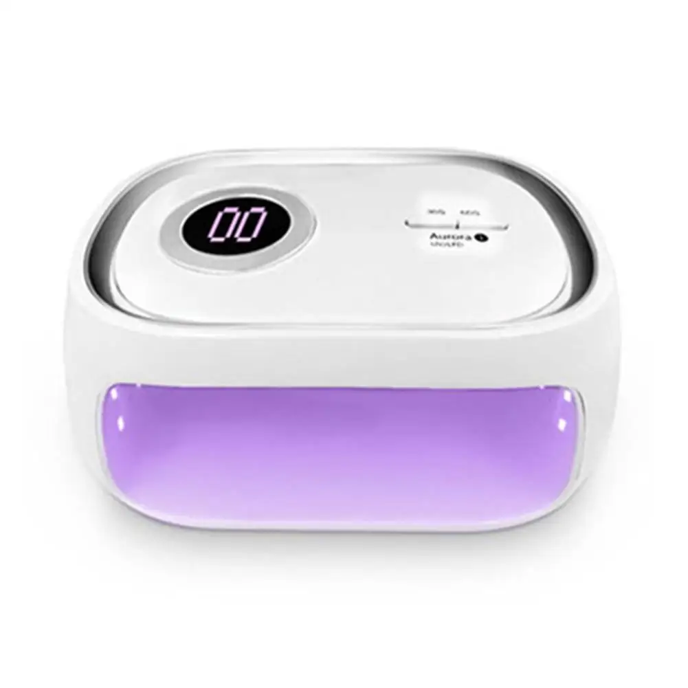 

New UV LED Nail Dryer With 2 Timer Setting Automatic Sensor LCD Display Memory And Pause Timer Function For Fingernail Toenail