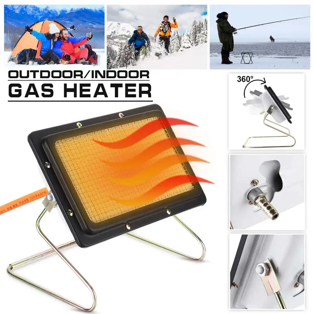 

Outdoor Gas heater Portable heater infrared heating for Warm/ Outdoor barbecue Ignition Ceramic heating