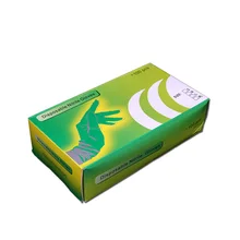 100 шт Одноразовые черные нитриловые тату перчатки для экзамена без латекса Большие размеры тату принадлежности