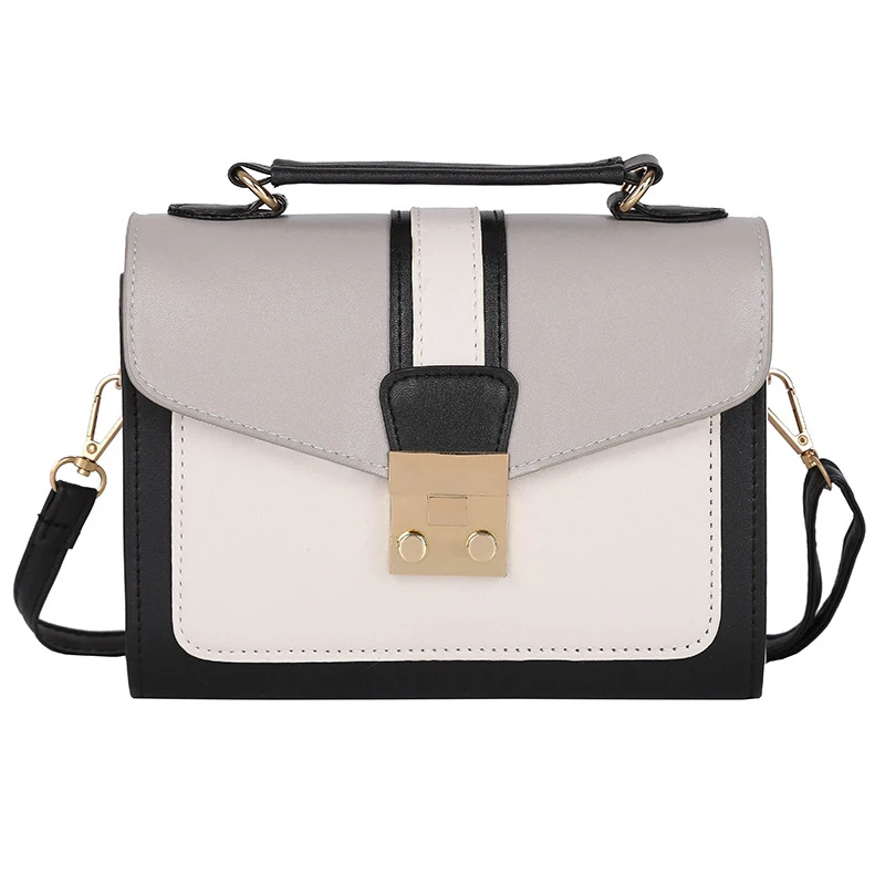 

JHD-Women Handbag Mini Bag Woman Sling Female Fashion Hit Color Shoulder Messenger Satchel Tote Crossbody Bag