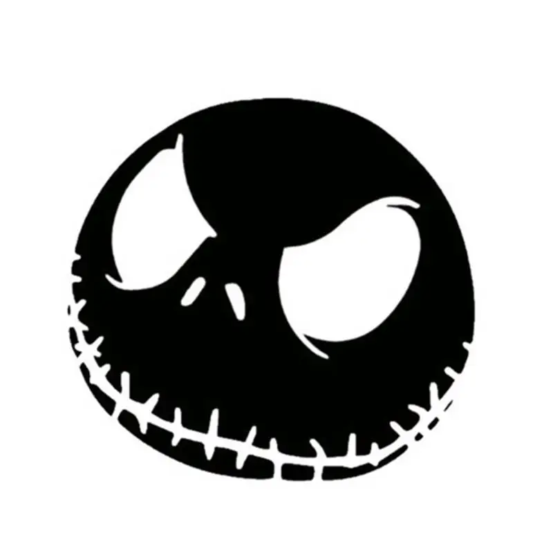 

Car Stickers Halloween Pumpkin Head Style Terrifying Reflective Garland Personality Creativity Motorbikedecal Auto Accessories
