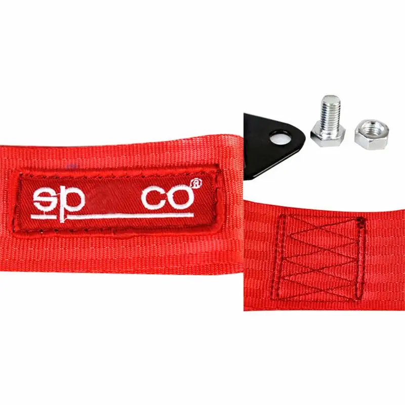 سحب حزام العالمي عالية الجودة سباق سيارة Tow Strap/سحب الحبال/هوك/سحب القضبان دون مسامير و المكسرات سحب حزام العالمي عالية الجودة سباق سيارة Tow Strap/سحب الحبال/هوك/سحب القضبان دون مسامير و المكسرات