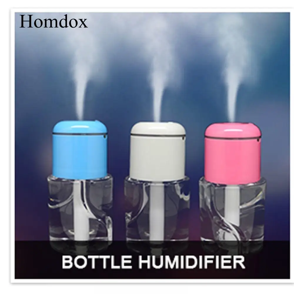

Humidifier Mini Aroma Portable 5V Bottle Water USB Caps essential air Maker diffuser Steam humidifier Diffuser Mist oil Car
