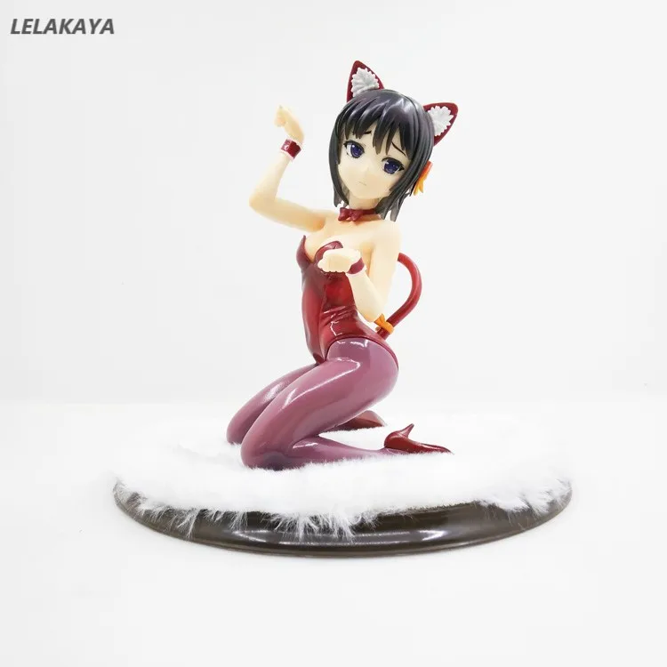 

15cm I Have Few Friends Mikazuki Yozora Cat Ear Ver Model PVC 1/7 Scale Red Sexy toy Lovely Decoration Anime Action Figure Toy