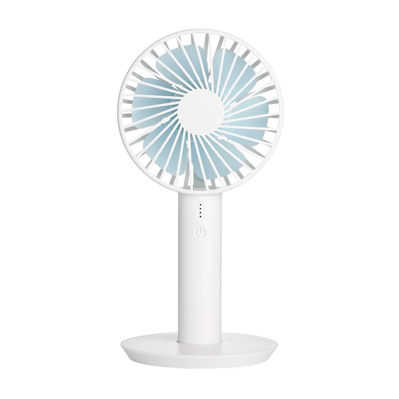 

Three speeds 2000Mah Mini Handheld Fan Portable Mirror Misting Personal Cooling Fan With Mobile Phone Holder For Travel Home