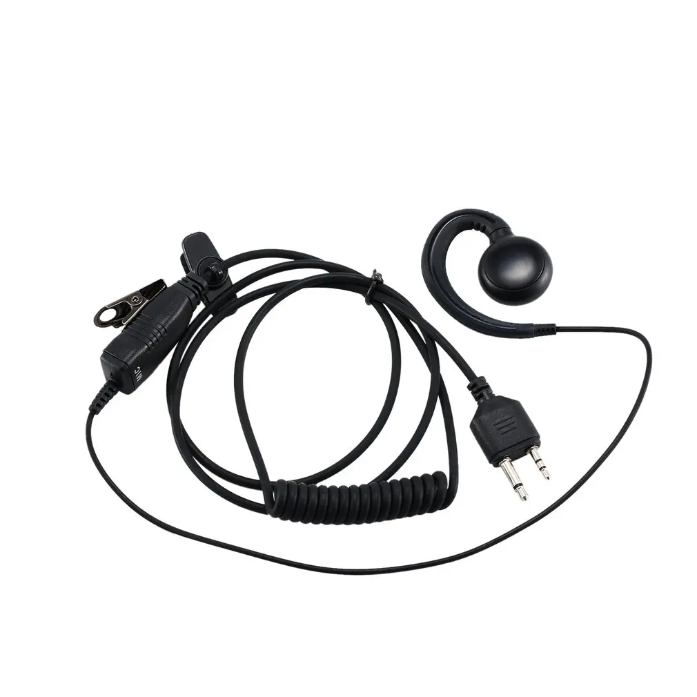 

For Midland Walkie Talkie Interphone Cow-horn Coil GXT400 GXT450 GXT500 GXT550 Anti-noise Lightweight Earphone Headphones