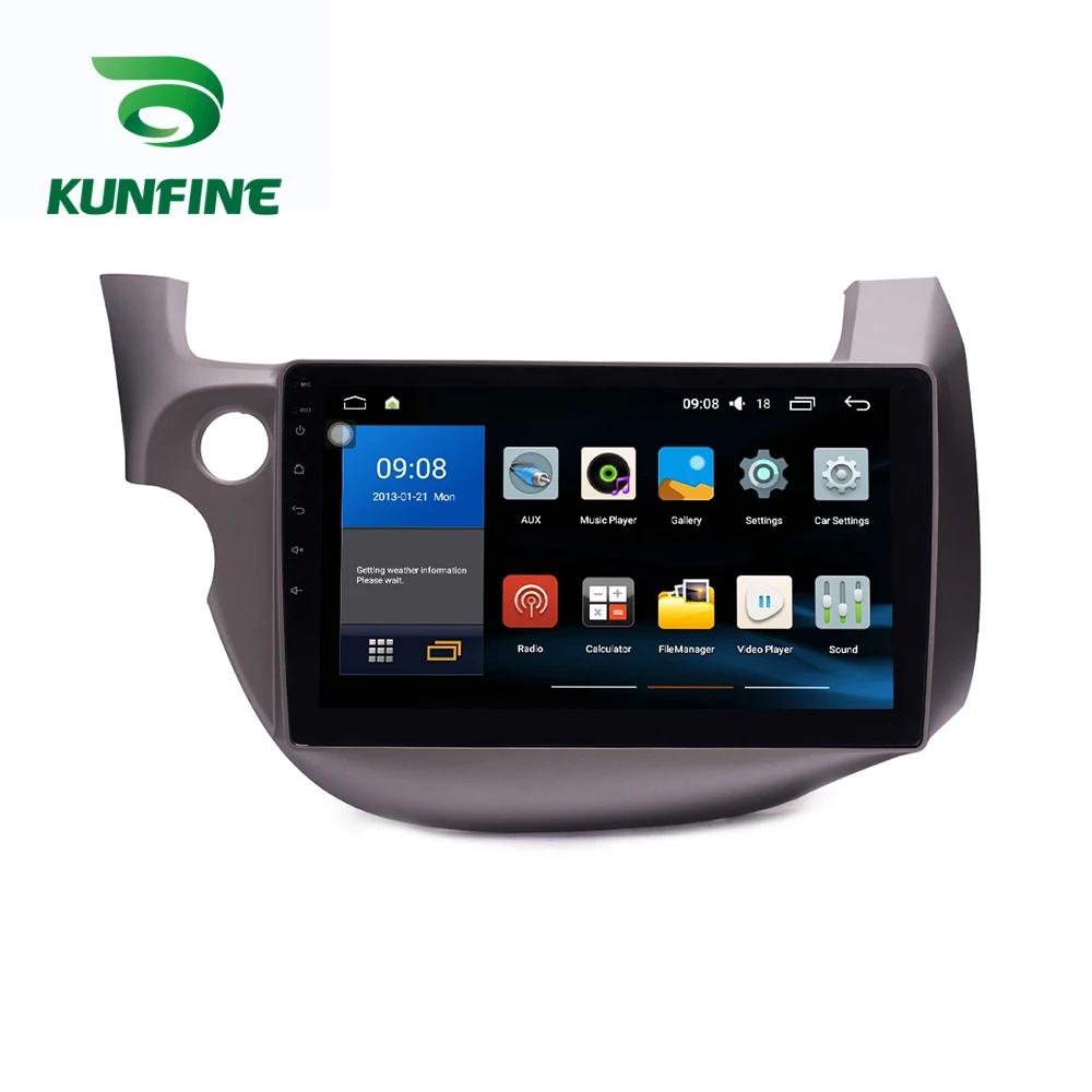 

Octa Core 1024*600 Android 8.1 Car DVD GPS Navigation Player Deckless Car Stereo for Honda Fit 2008-2013 Radio Headunit Wifi