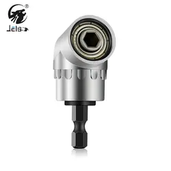 JelBo 105 градусов угловой драйвера угол расширение Мощность отвертка дрель Приложение 1/4 дюйма Hex немного гнездо держатель адаптер