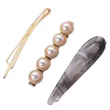 3 шт. жемчужные заколки для волос женский головной убор аксессуары для укладки волос