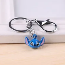 Mignon art créatif petit dessin animé frais cloche porte-clés voiture pendentif 2 pièces