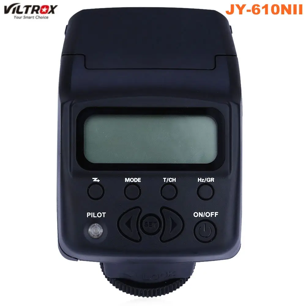 VILTROX JY-610NII ttl ЖК-дисплей Камера вспышки Speedlite света для Nikon D700 D800 D810 D3100 D3200 D5200 D5300 D7000