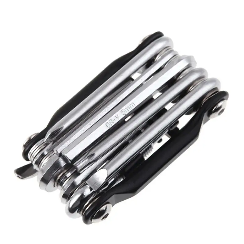 

11 in 1 Durable Carbon Steel Bike Bicycle Multi Repair Tool Set Hex Spoke Cycle Screwdriver Tool Wrench Mountain Cycle Tool Sets