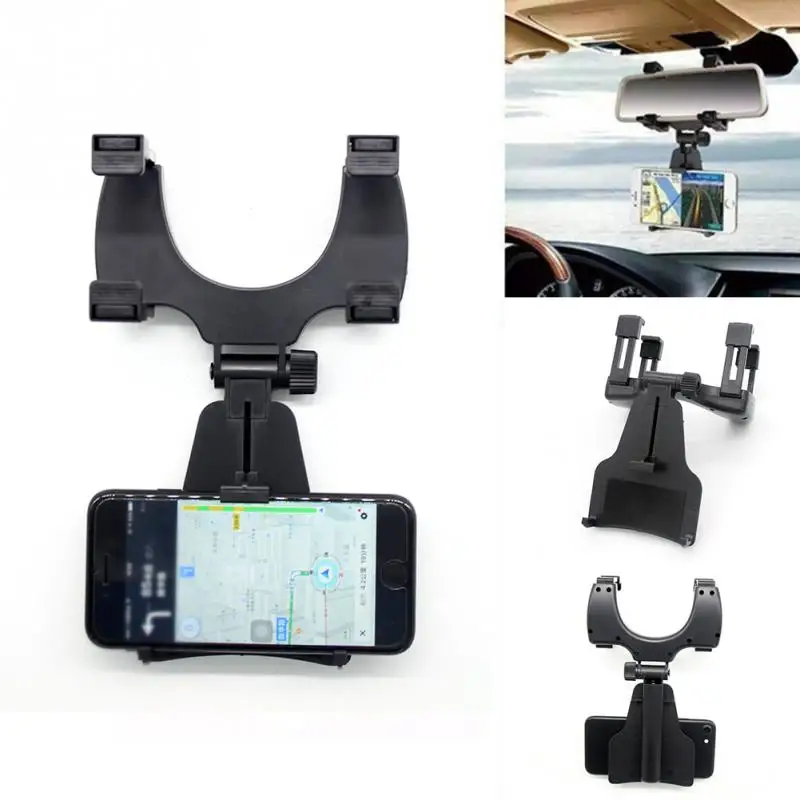 2018 Phone Holders Car Rearview Mirror Mount Stand Holder For iPhone