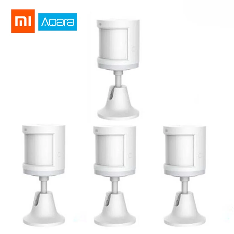 Xiaomi Aqara del Sensor de cuerpo humano ZigBee movimiento seguridad del Sensor de movimiento conexión inalámbrica a la intensidad de la luz Gateway 2 mi casa APP