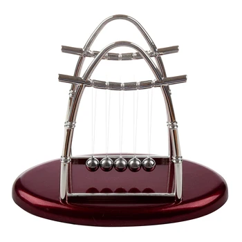 

Desktop Decoration Set New Newton's Cradle Balance Ball Physics Science Fun Desk Toy Accessory