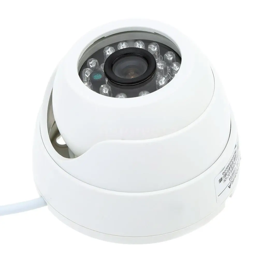 Новый 800TVL CCTV ИК Цветная камера безопасности купольная Видео Широкий Угол Крытый