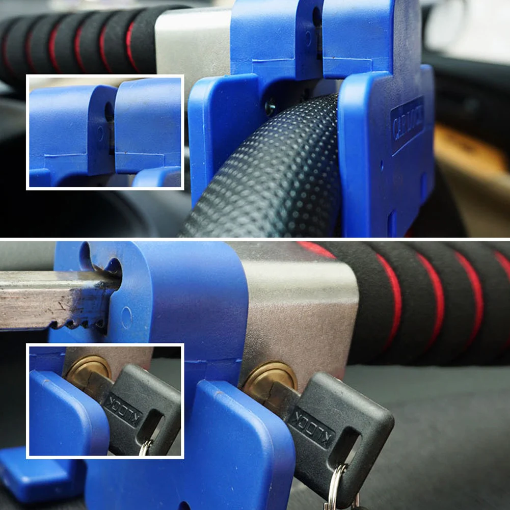 

T Shaped Universal Car Self-defense Truck Steering Wheel Anti Theft Lock Security System Auto Lock Devices Multifunctional