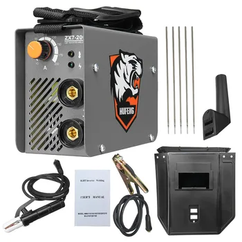Buy ZX7-200 220V 10-200A 4000W Handheld Mini MMA Electric Stick Welder Inverter ARC Welding Machine Metalworking Welding Tools