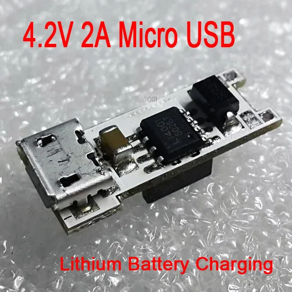 5V 1A Micro USB 1S 3,7 V литий-ионный аккумулятор 18650 зарядная плата модуль зарядного устройства