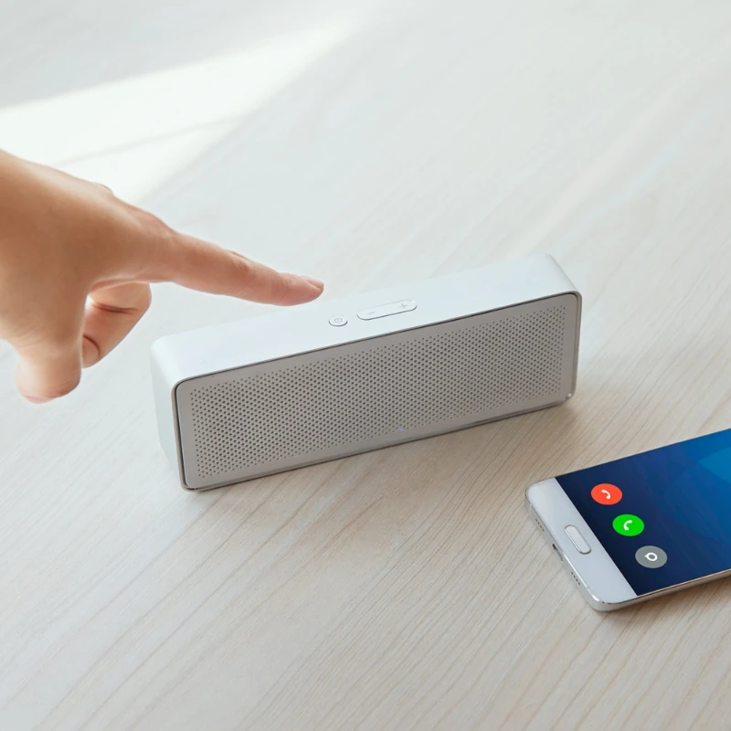 Оригинальный Xiaomi квадратная коробка динамик 2 пенал Bluetooth 4 стерео портативный