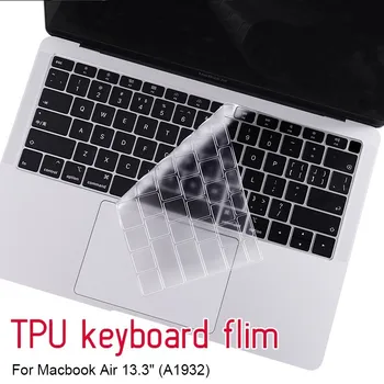 

TPU Invisible Keyboard protector cover For macbook Air 13.3" A1932 special transparent Waterproof keyboard film.