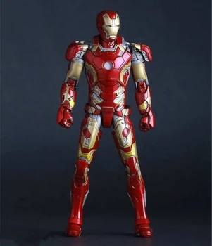 

Avengers Ironman MK43 Cartoon Figure Anime Movie Model Lovely Action Figures Collectible Model Kids Toys