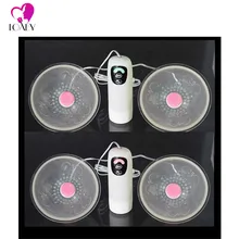 loaey 7 stimulating patterns Spinning Nipple Stimulators, Vibrating breast massage device, Adult toys for female