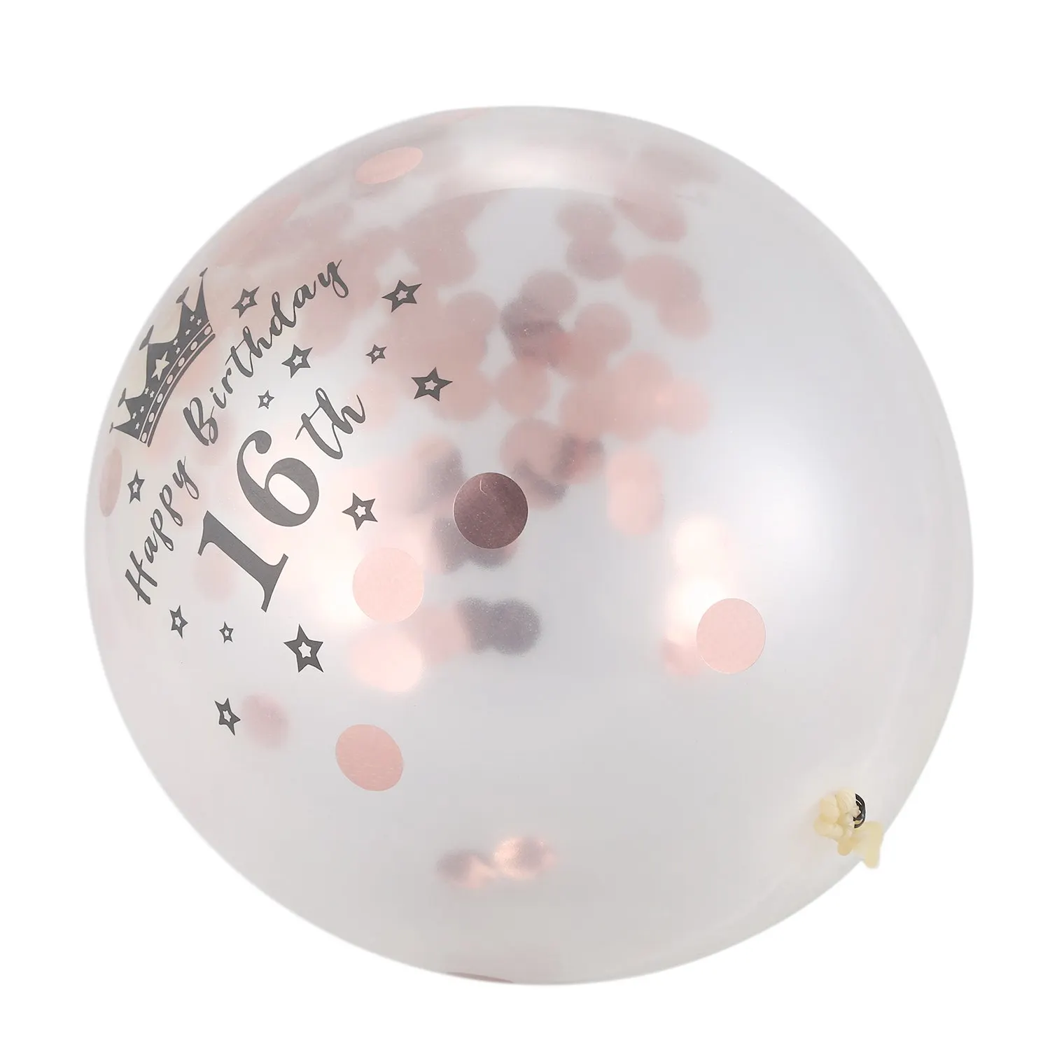 

5Pc Confetti Balloons Latex Birthday Balloons Anniversary Wedding Party Decoration 12 Inch