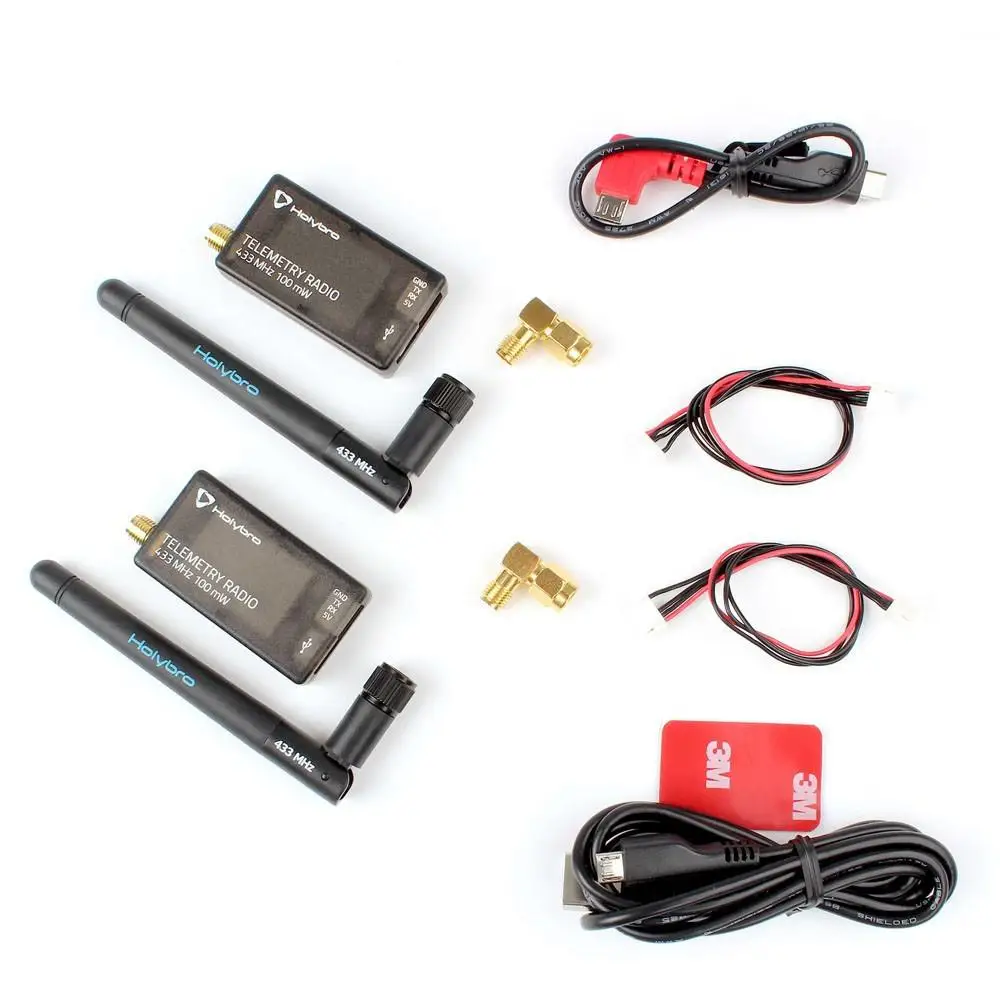 

LeadingStar 433Mhz 915Mhz 500mW Transceiver Radio Telemetry Set V3 for PIXHawk 4 Flight Controller