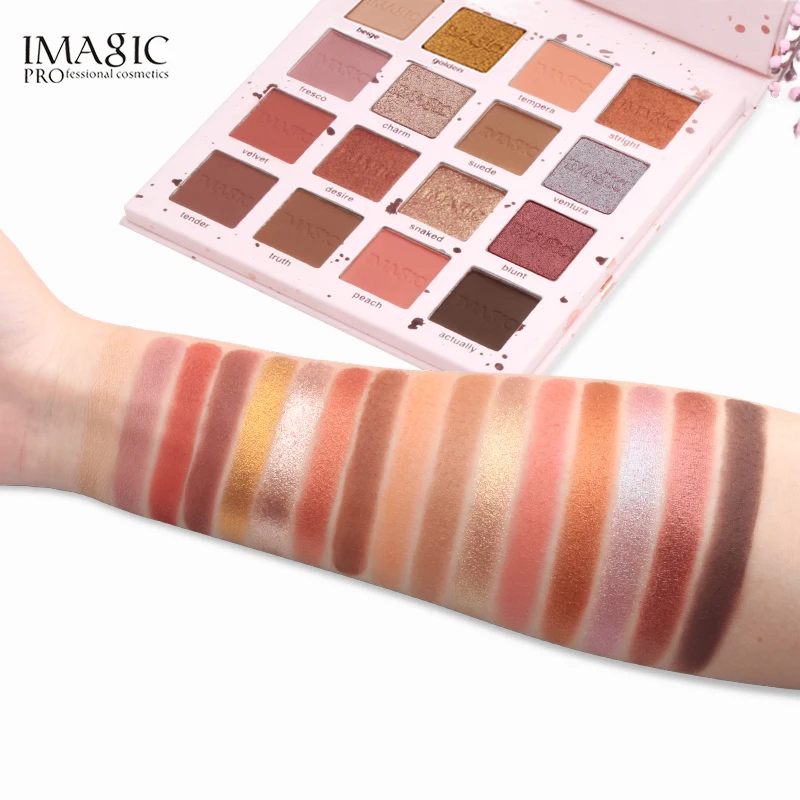 Rero Новое поступление очаровательные тени для век 16 Цвет Палетка макияжа палитры