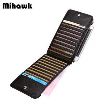 

Mihawk Credit Card Holder Bank Check Wallet Business Men's ID Cards Organization Pack Women's Handbags Hot Sale Package Supplies