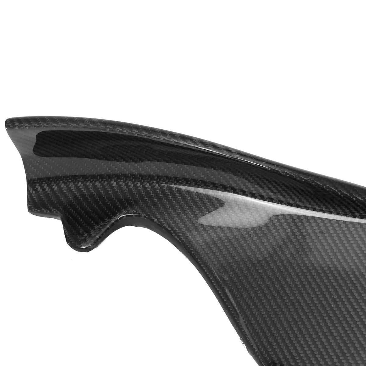 1 пара реального углеродного волокна автомобиля переднего бампера спойлер разветвители диффузор для Lexus Gs350 F-Sport модель 2013- бампер фартук губы