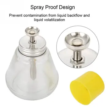 

150ML Glass Nail Art Pump Dispenser Empty Bottle Acrylic Gel Polish Remover Cleaner Liquid Container Storage Pressure Bottle