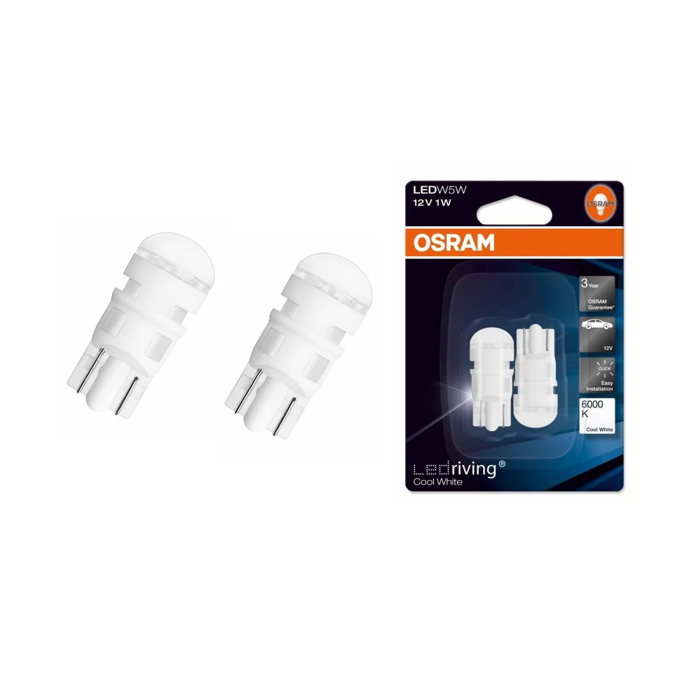 LED лампа OSRAM LEDRIVING ≠W5W 2 шт.|Передние LED-фары для авто| |