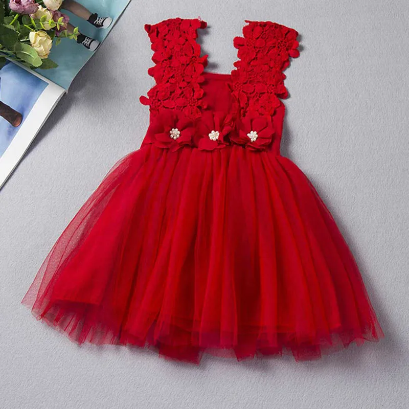 Infant Floral Lace Princess Toddler Dress For Girl Summer Baby Girl Vest Sundress Tulle Birthday Party Kids Casual Wear Dress Infant Floral Lace Princess Toddler Dress For Girl Summer Baby Girl Vest Sundress Tulle Birthday Party Kids Casual Wear Dress