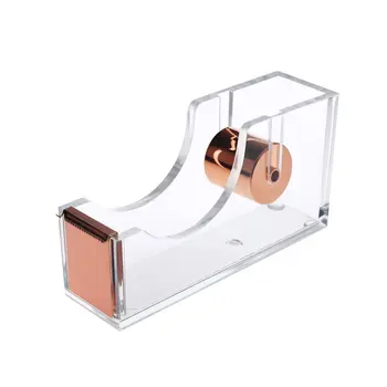

Deluxe Acrylic Design Office Tape Dispenser Office Supplies Stationery Masking Tape Cutter