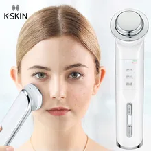 K-SKIN KD9960 ионный массажер введение инструмент для очищения лица Массажер для восстановления кожи термостат Глубокая чистка Акне терапия