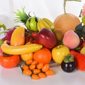 

Artificial Plants Fake Fruit 12 Pcs Assorted Fruit Set Simulation Food Model For DIY Crafts Photography Props Sztuczne Kwiaty