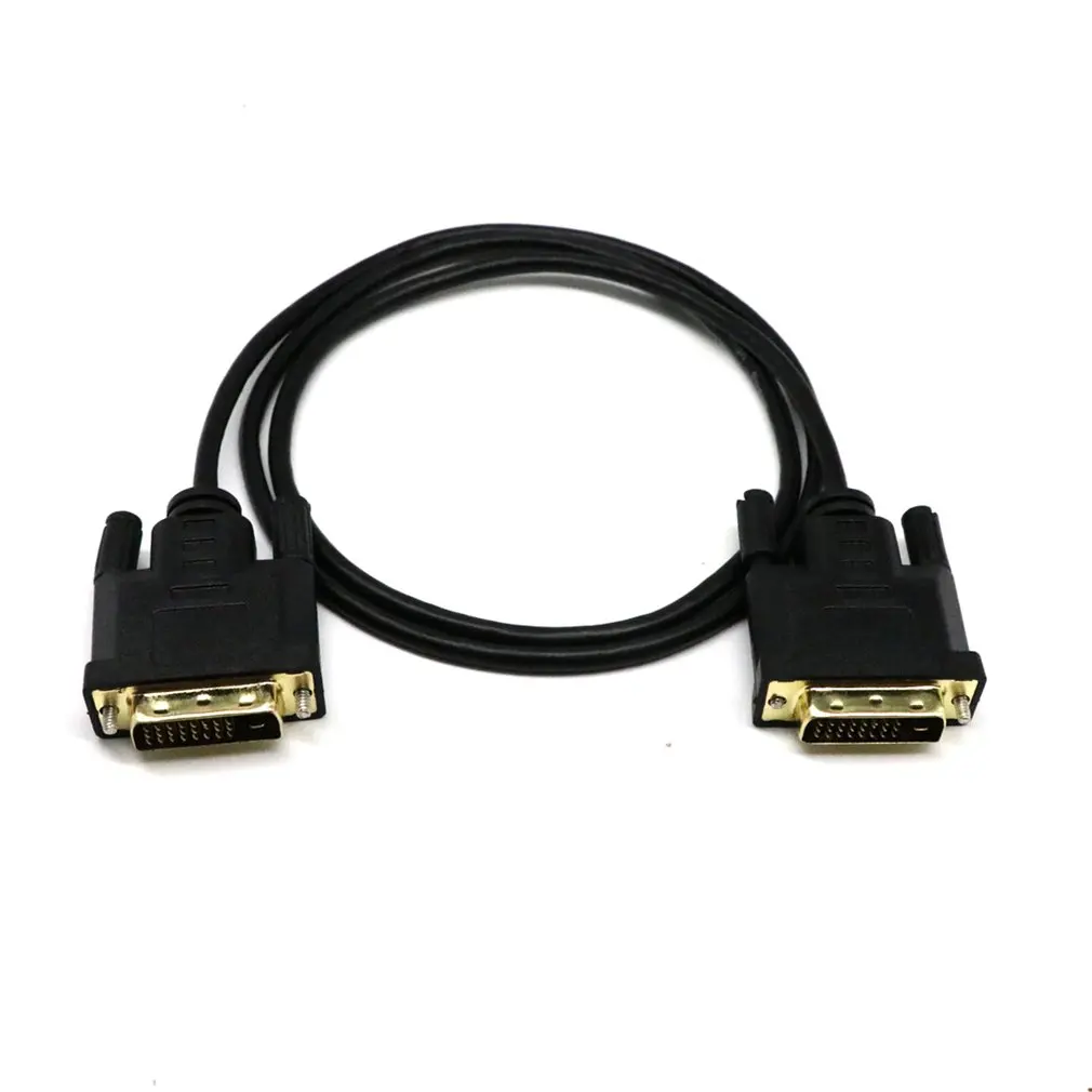 

Home Office 24 + 1 Pin DVI Digital Video Dual Link Male to Male Extension Cable Converter Adapter 0.3/1/2/3 Meters