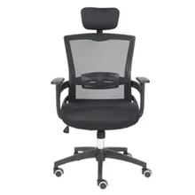 Модный офисный черный тканевый стул для сотрудников, домашний модный вращающийся стул, студенческий стул с подъемником