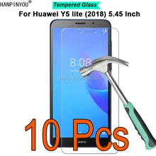 10 шт./лот для huawei Y5 Lite() 5,4" 9 H твердость 2.5D ультра-тонкий закаленное Стекло фильм Экран протектор гвардии