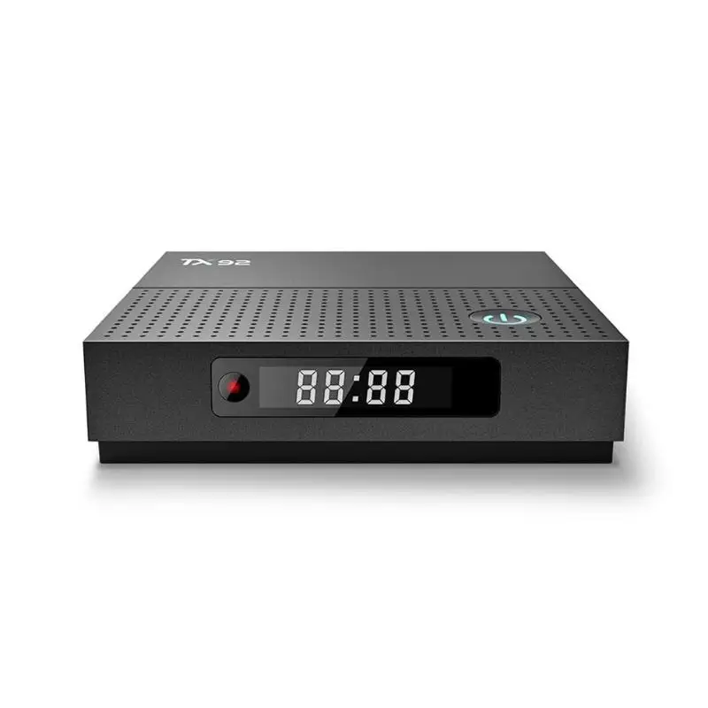 

ALLOYSEED TX92 TV Box S912 Octa Core Android 7.1 3GB+32GB BT4.1 2.4/5.8GHz WiFi Media Player Set Top Box