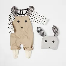 Одежда для малышей г. Модные хлопковые трусики на весну-лето комбинезон детский комбинезон