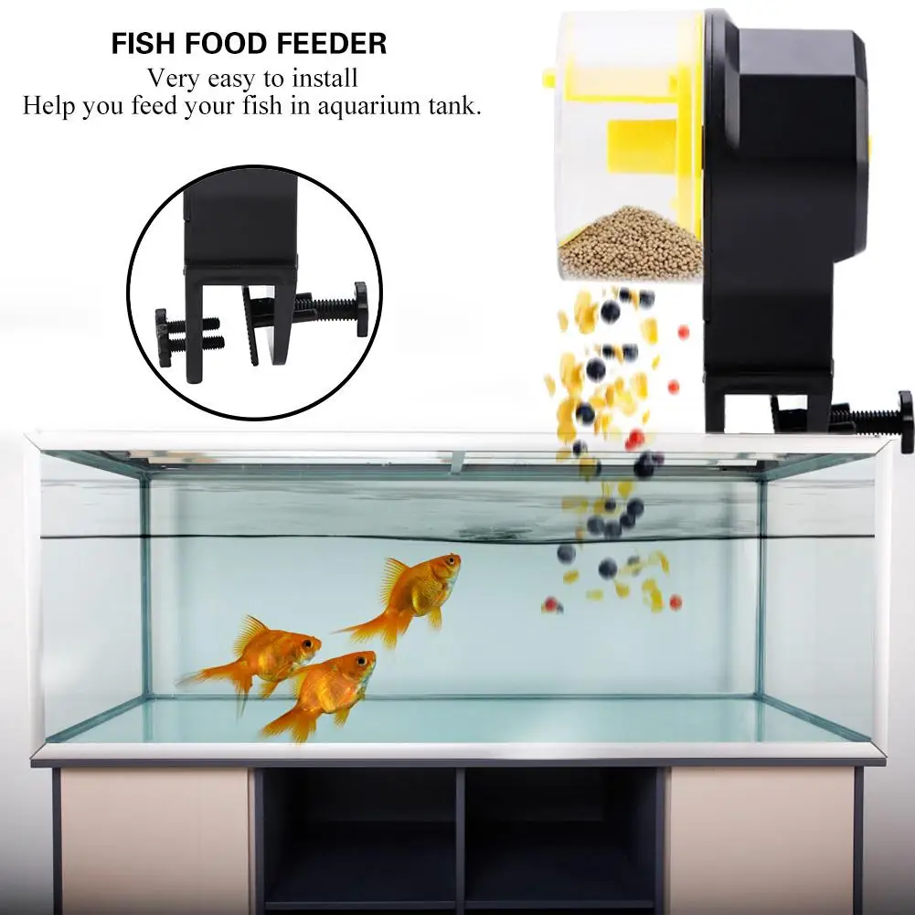 

Automatic Fish Feeder Auto Food Dispenser Feeding Tool for Aquarium Fish Tank